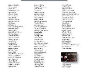 Patron Name Listing